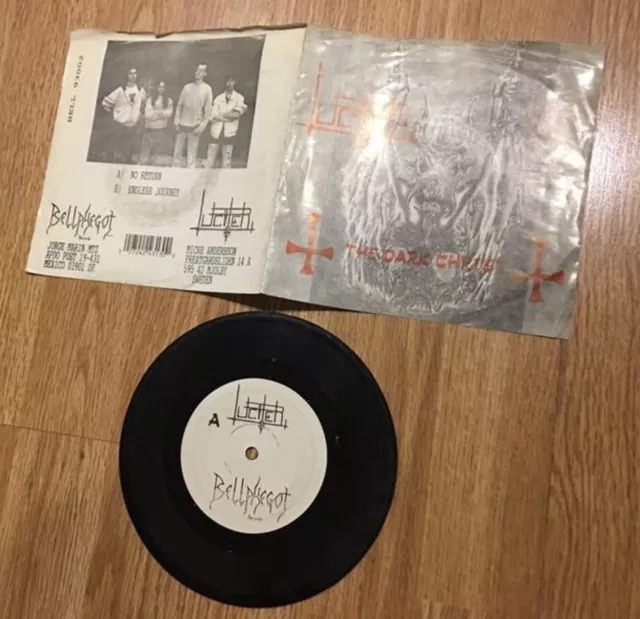 Lucifer Rare Mexican 7" Single The Dark Christ