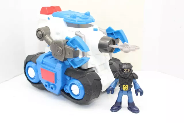 Imaginext robot police sales tank