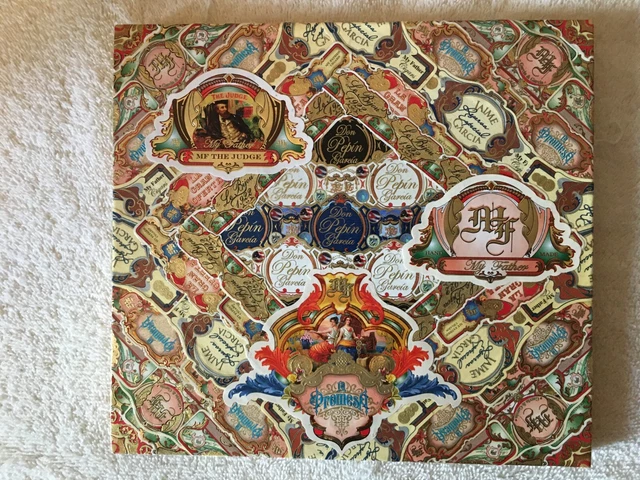 My Father Cigars custom cigar band art w/ 3 lg. logo stickers - 9 " x 8"