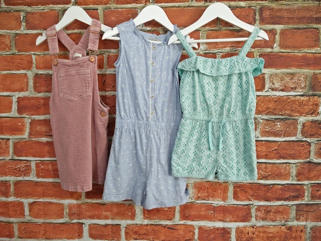 Pacchetto Ragazze Età 4-5 Anni Next Gap Costume Da Bagno Tuta Estiva Bambini 110Cm