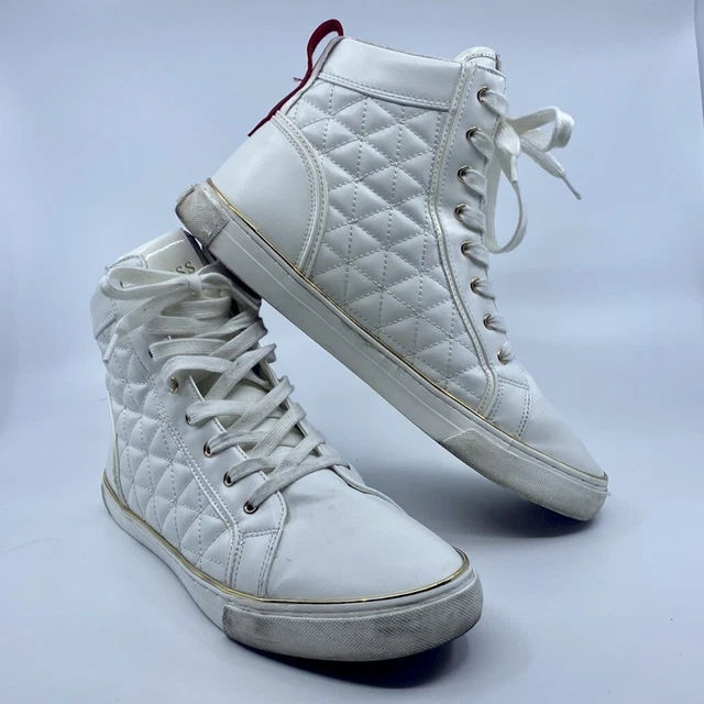 MENS GUESS MELO White Multi LL Sneakers Size 10 Brand New in Box Free Shipping 59.99 PicClick