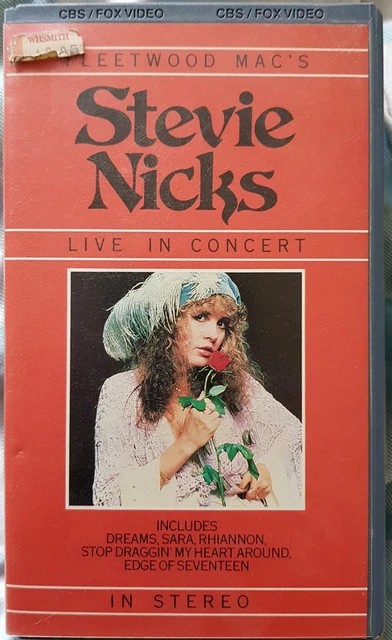 STEVIE NICKS LIVE In Concert, rare VHS video ⭐️ Fleetwood Mac £0.99 ...