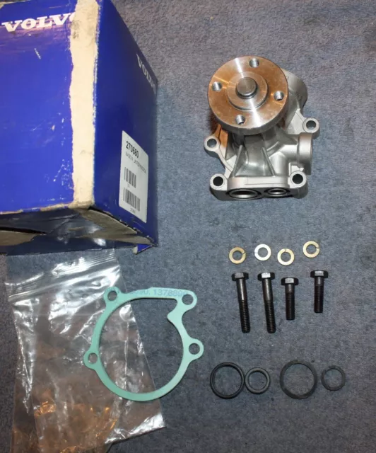 Volvo 240 242 244 245 original water pump B20A genuine water pump + gasket NOS