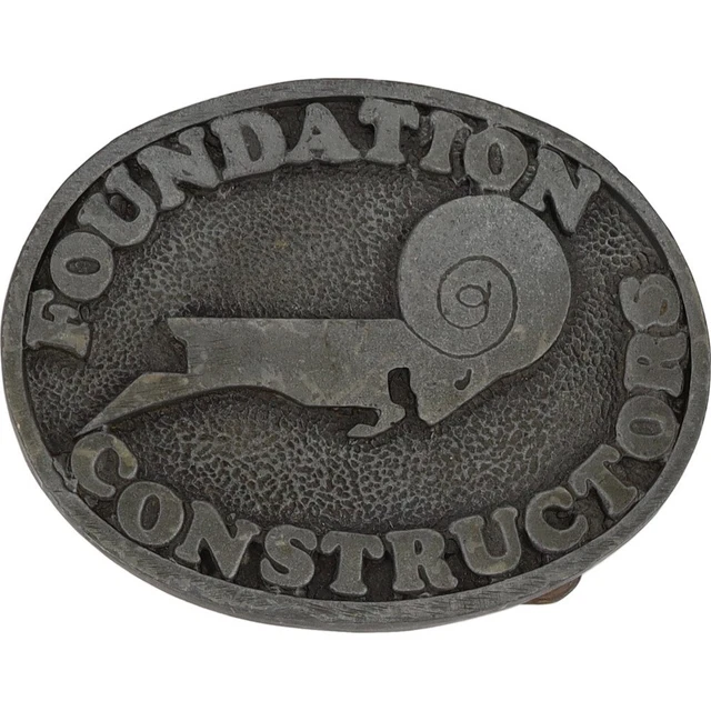 Neuf Foundation Constructeurs Northern Californie Oakley NOS Vintage Belt Boucle