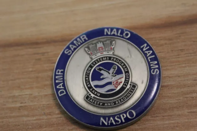 Navy Aviation Systems Program Office NASPO Challenge Coin