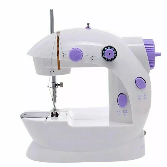 Electric Sewing Machine Multi Function Mini Portable Desktop Tailor Household UK 2
