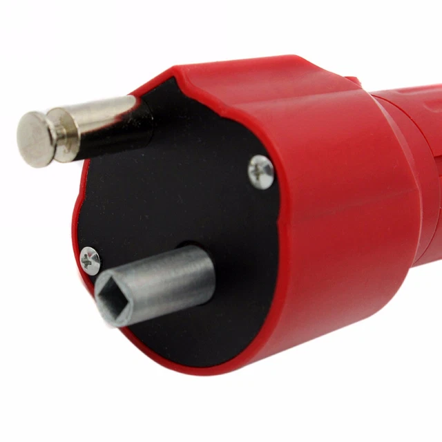 Barbecue 1.5V Rotator Grillspieß Grillmotor Halterung Batterie Roast Für BBQ Rot 3