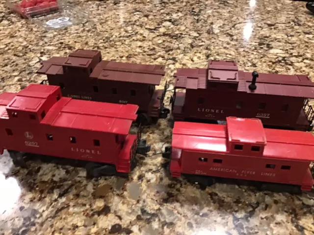 Lionel American Flyer 0-27 Train Caboose  4Units