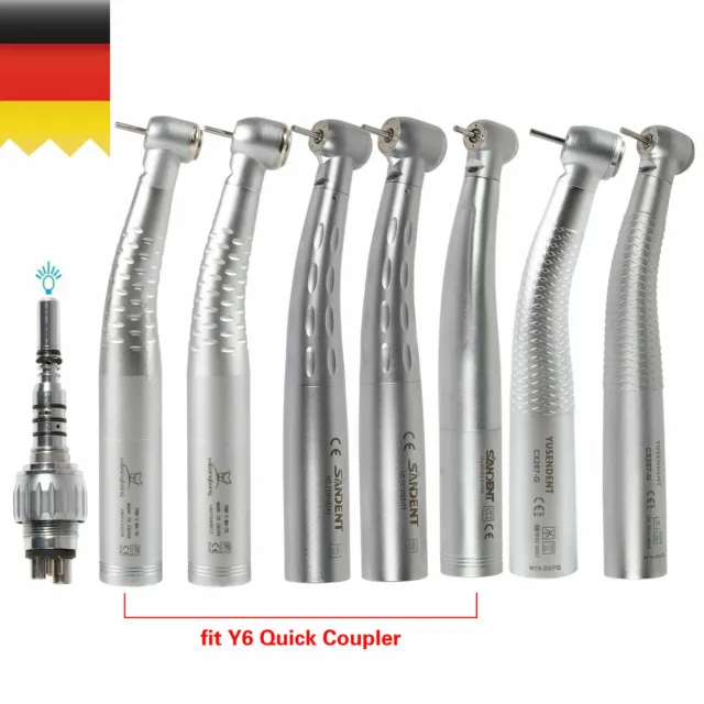 Dental Fiber Optic LED Turbine Licht für Sirona/KaVo Kupplung Multiflex