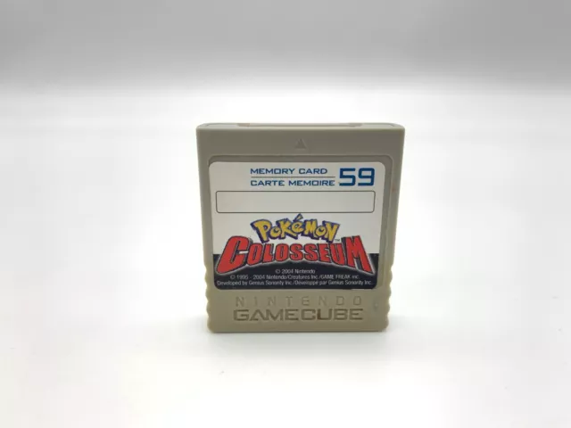 Pokémon Colosseum Memory Card (Nintendo GameCube) 59 Blöcke Speicherkarte