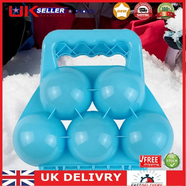 Winter Plastic Snowball Maker Clip Kids Children Outdoor Play Snow Ball Mold Toy