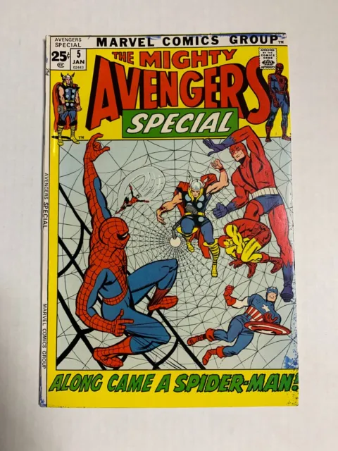 The Mighty Avengers Special Jan 5 1971  Spider-Man Thor Captain America