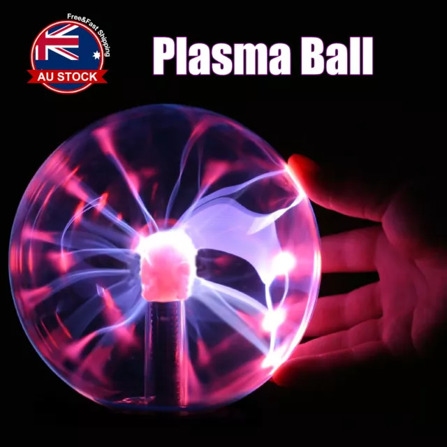 14cm Magic Plasma Ball Light Touch Sensitive Lighting Sphere Lamp Decor Gift L