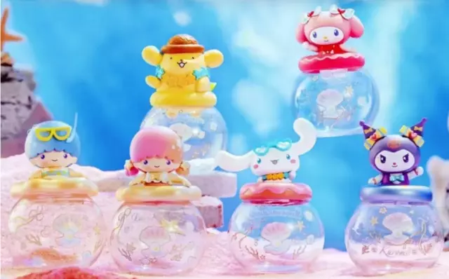 MINISO Sanrio Characters Fluffy Rabbit Series Confirmed Blind Box Figure  HOT