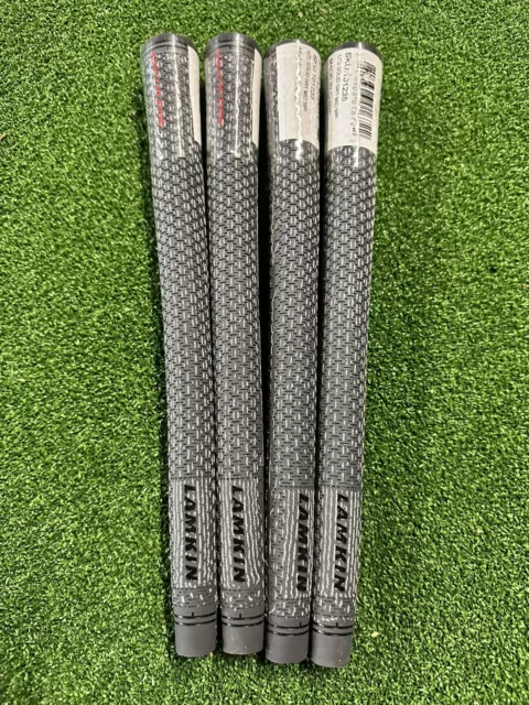 4 x Lamkin  UTX Cord Grey Genuine Golf Grip Midsize