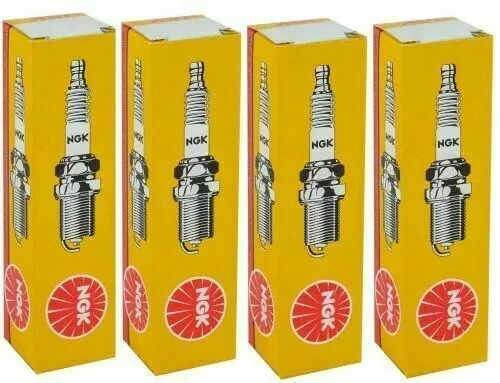 4x NGK Spark Plugs For Audi 100 2.0 Avant C4  10/91-12/94