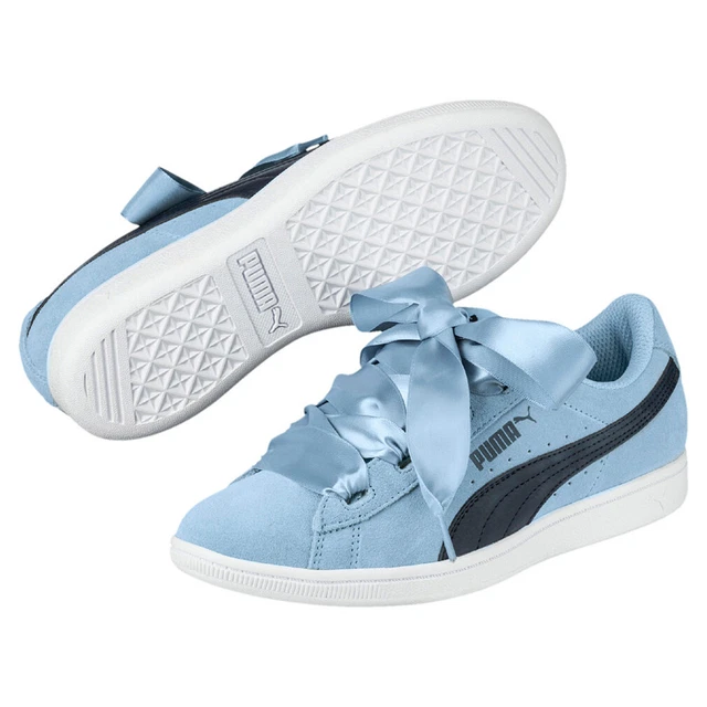 PUMA VIKKY RUBAN Junior Filles Femmes Chaussure Bleu 367639 01 EUR