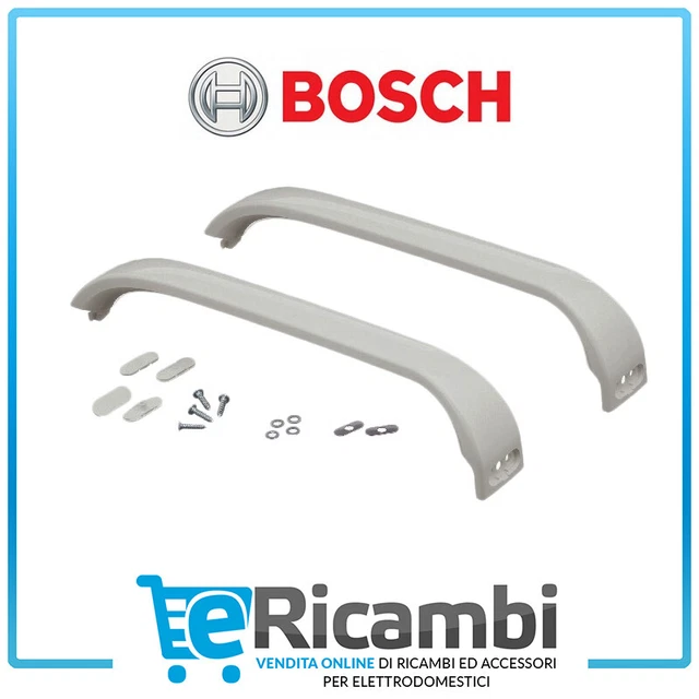 Maniglie Porte Coppia Maniglie Bianche Per Frigorifero Bosch Siemens 315mm | 369542 Maniglie Frigorifere Bosch Maniglie Porte Coppia Maniglie Bianche Per Frigorifero Bosch Siemens 315mm | 369542 Maniglie Frigorifere Bosch