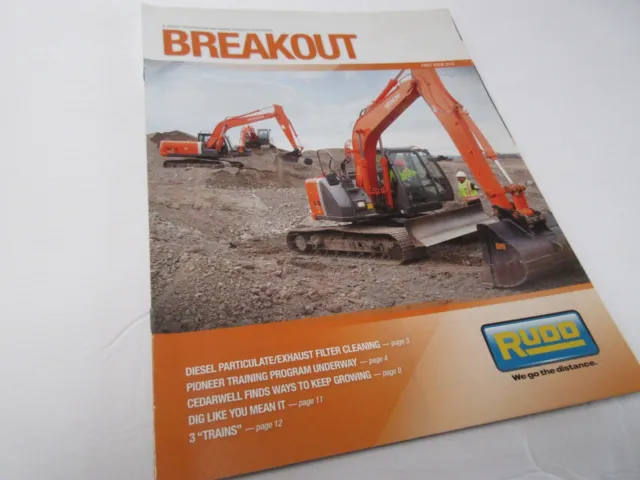 Hitachi Various Excavator Sales Brochure 16 Page