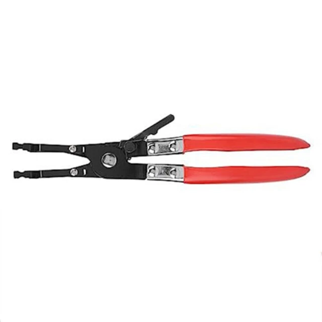 Pinza per fascette stringitubo, filo flessibile a portata lunga Pinza per fascette stringitubo per auto Olio combustibile Strumento di serraggio del tubo flessibile per la riparazione di tubi acqua
