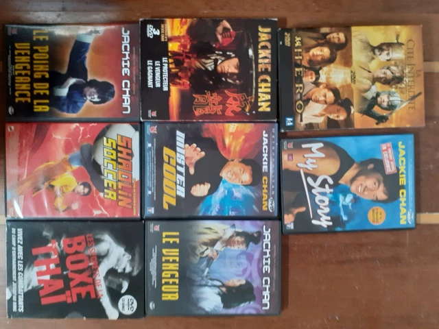 LOT 11 DVD Kung Fu Jackie Chan Jet Li EUR 6,99 PicClick FR