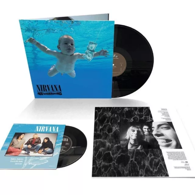 NIRVANA "Nevermind" LTD edition 30th anniversary: LP + 7" EP Europe 2021 - S/S