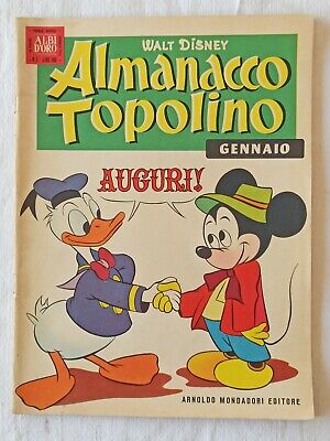 ALMANACCO TOPOLINO n.1  Ed. Mondadori 1959  !!!!!!!!!!