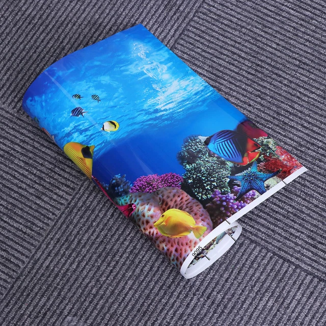 3d Fish Tank Background Black Decor Fondos De Pantalla 3d Three-dimensional 2