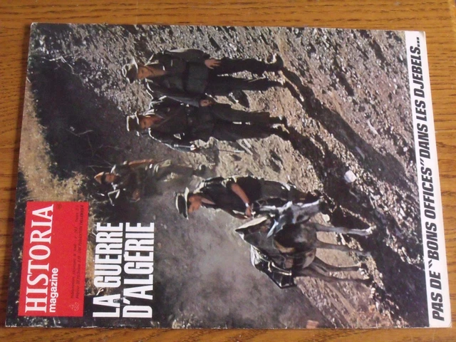 Guerre Et Histoire N 48 Photocopie Page De Garde REVUE HISTORIA La guerre d'Algerie N°48 Pas de "bons offices" dans les