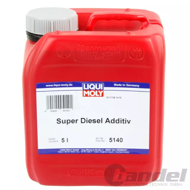 Liqui Moly 5L Super Diesel Additiv 5140 Dieselzusatz Additiv