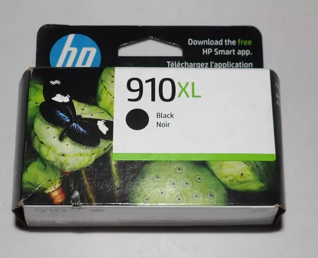 Genuine HP 910XL High Yield Black Ink Cartridge Dated 2025 NEW  3YL65AN