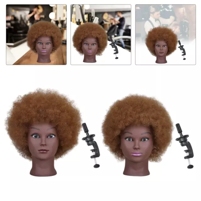 Achat Tête de coiffure Blonde Practice Head avec trépied et accessoires -  Convient pour le coiffage, la coupe et le tressage en gros