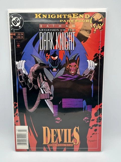 DC Comics - Batman: Legends Of The Dark Knight #62 (1994) Bagged & Boarded