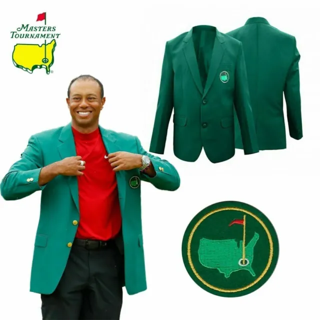 Abrigo Blazer Verde para Hombre Master Golf Club Torneo - Abrigo de Golf Maderas de Tigre