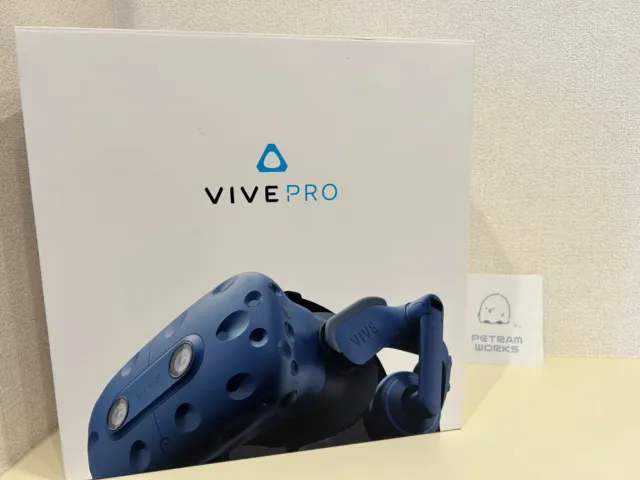 HTC Vive Pro HMD Blue Virtual Reality VR Complete Headset Upgrade Kit