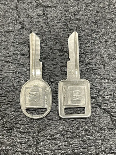 Genuine GM Keys For Cutting For Older GM Vehicles