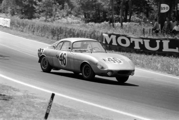 Bernard Consten & Jose Rosinski Rene Bonnet Djet Le Mans 1962 Old Photo 14