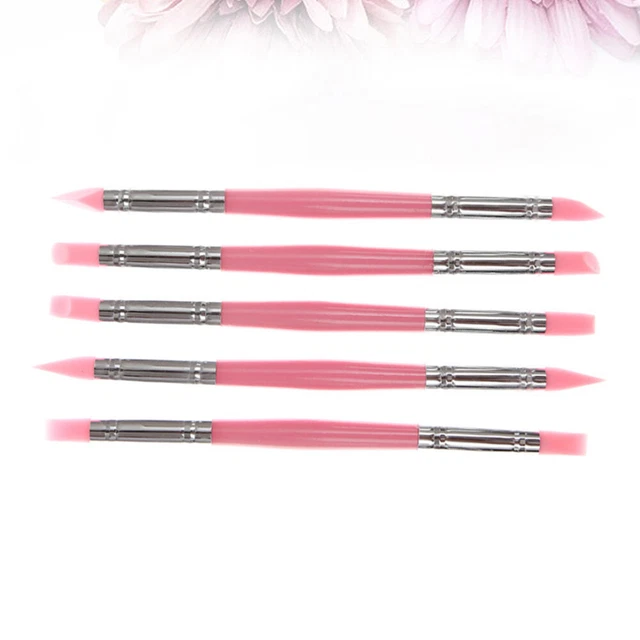 5 Pcs Farbstifte Aus Ton Werkzeuge Abwischen Pinselset Pinsel-Set Silikonstift