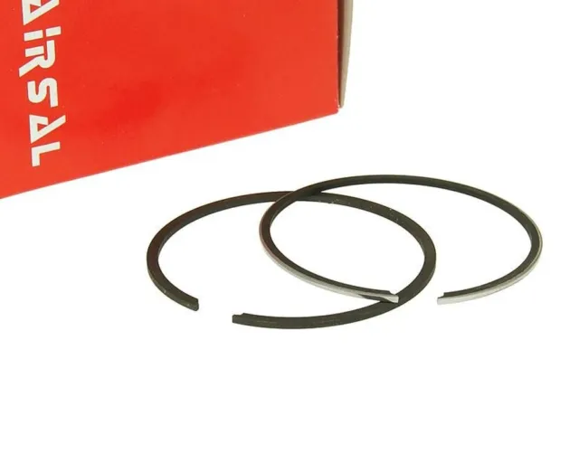 Piston Ring Set AIRSAL cylindre 50cc Sport pour Peugeot scooters LC horizontal