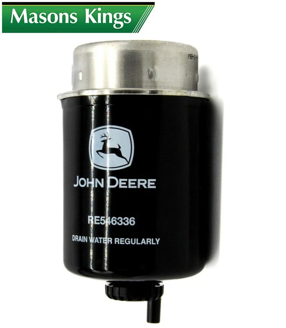 JOHN DEERE FUEL Filter RE546336 Genuine OEM Part 5000 & 6000 series See