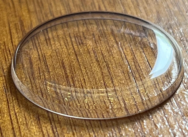 Lot De 25 Verres Minéraux Anciens Pour Montre à Gousset - Diamètre 45mm, épaisseur 3mm - Occasion Stock Ancien