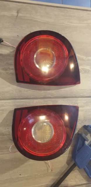 Golf MK5 Dark Red Inner Rear Tail lights with Skyline mod