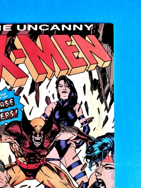Uncanny X-Men #261 (Vol 1)  Jim Lee Cover  Marvel Comics  May 1990  V/G 3