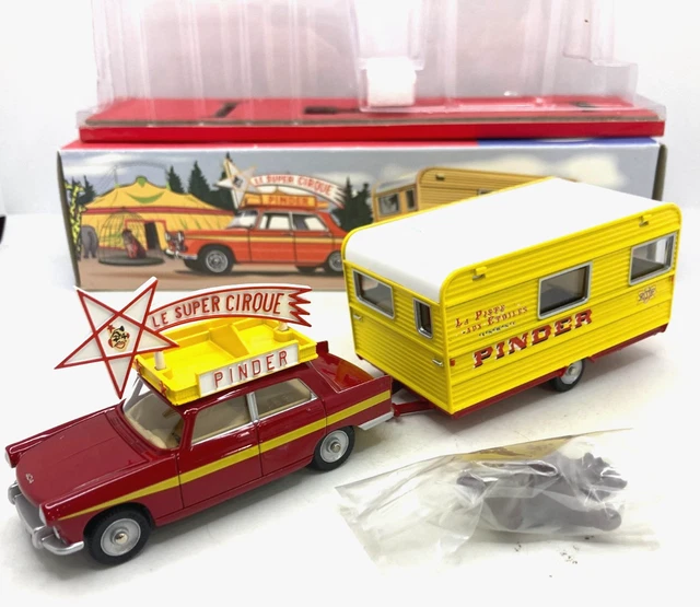 Peugeot 404 pinder avec caravane - Collection