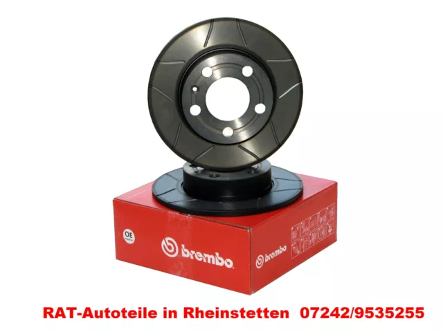 Brembo Max  Sport  2x Bremsscheiben  232mm- HA- SEAT Ibiza IV,V,Leon,Toledo II