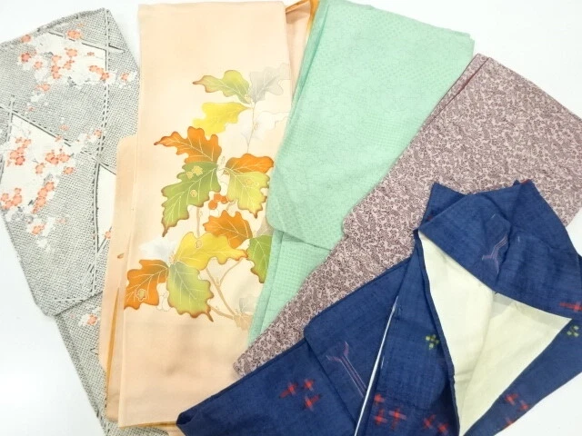 42744# Japanese Kimono / Antique Kimono / Set Of 5