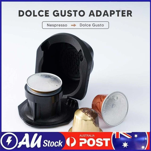Reusable Capsule Adapter Refillable Capsules Holder for Nespresso Dolce Gusto