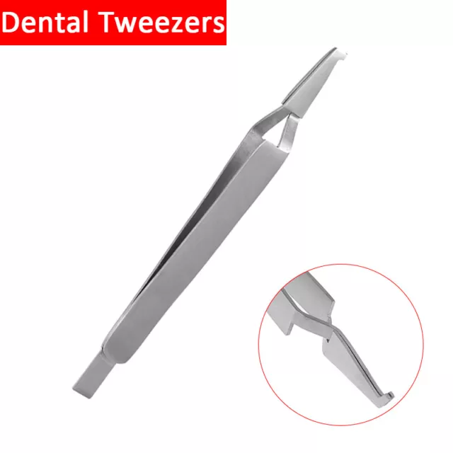 Orthodontic Bracket Holding Bonding Tweezers Reverse Action Ortho Dental New