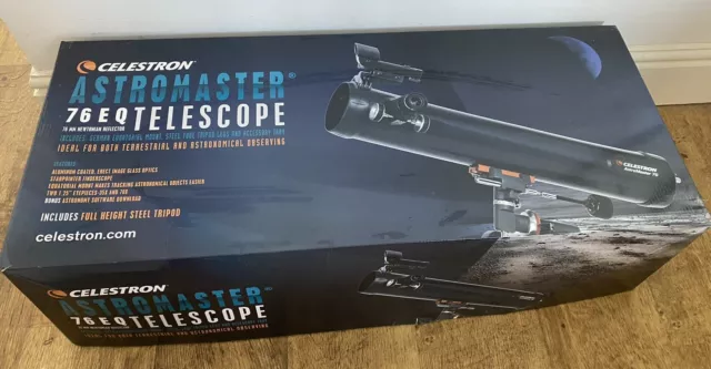 Celestron 31035 AstroMaster 76 EQ Reflector Telescope