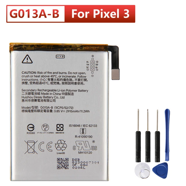 Pixel 3xl Battery Replacement Battery For Google Pixel 3 (5.5